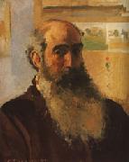 Camille Pissarro Self-Portrait painting